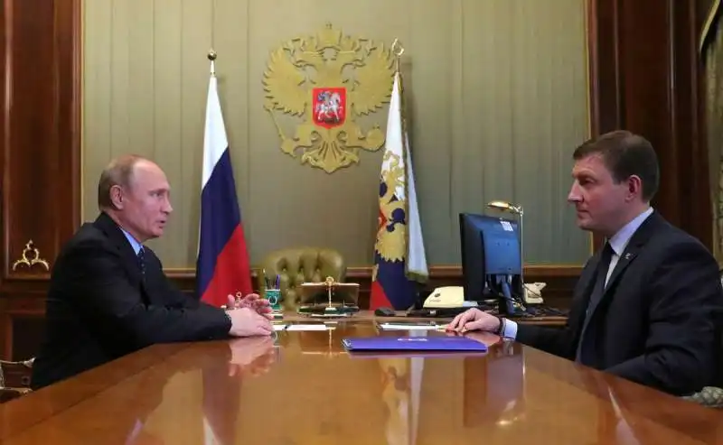 vladimir putin e andrei turchak