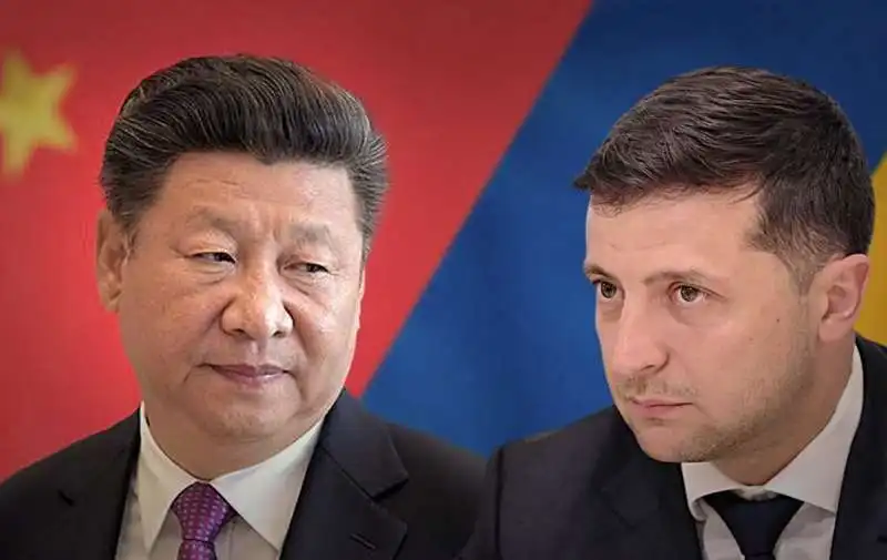 ZELENSKY E XI JINPING 2