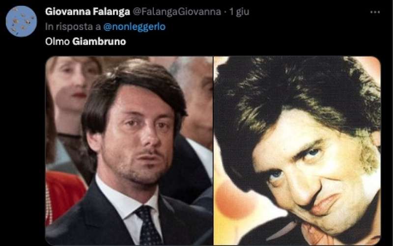 ANDREA GIAMBRUNO COME OLMO