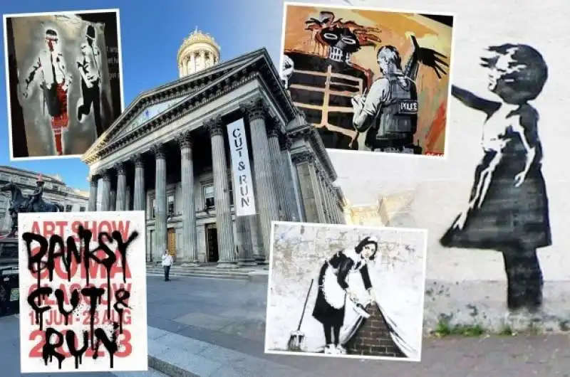 banksy al goma di glasgow 8