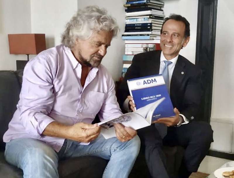 BEPPE GRILLO MARCELLO MINENNA