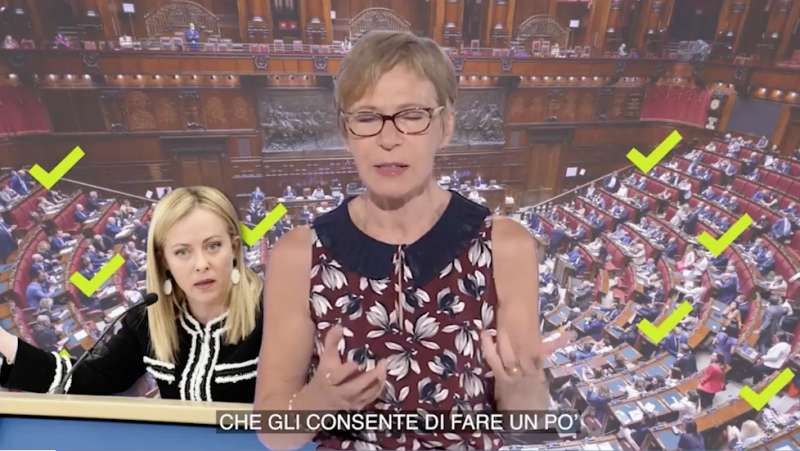 bilancio del governo meloni dopo 8 mesi - milena gabanelli 2