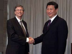 BILL GATES XI JINPING