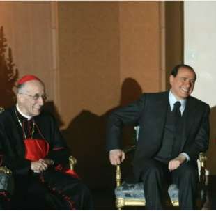 camillo ruini e silvio berlusconi