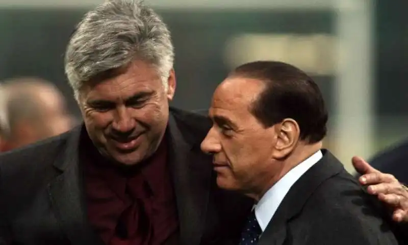 carlo ancelotti silvio berlusconi