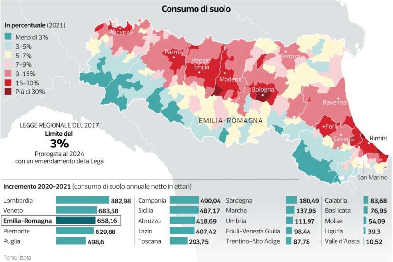 dati sull alluvione in emilia romagna dataroom 5