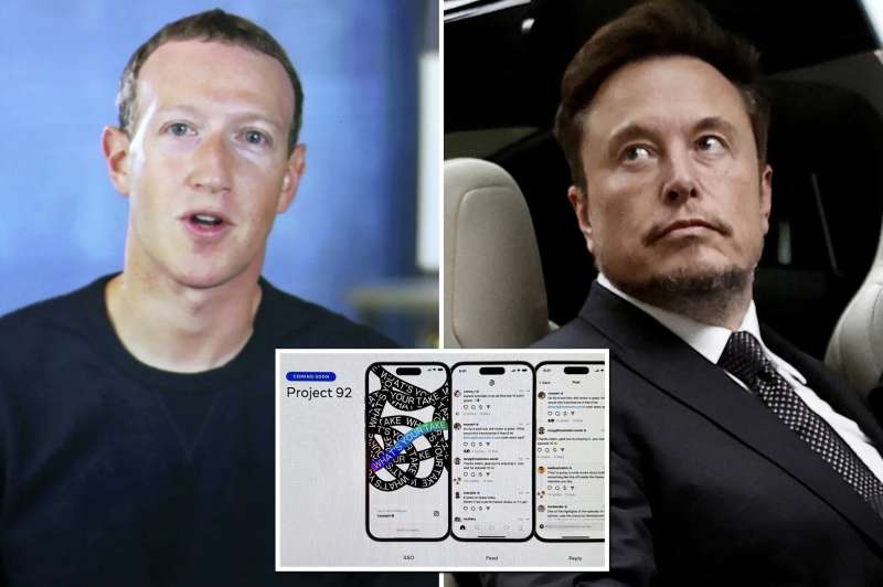 ELON MUSK MARK ZUCKERBERG THREADS