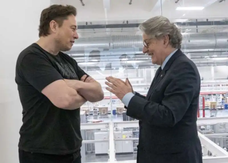 ELON MUSK THIERRY BRETON