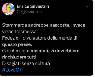 enrico silvestrin tweet