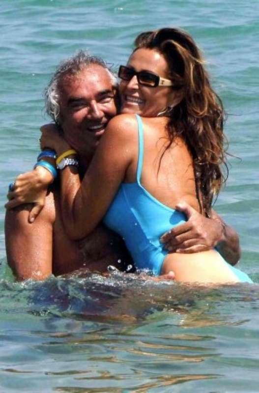 FLAVIO BRIATORE DANIELA SANTANCHE