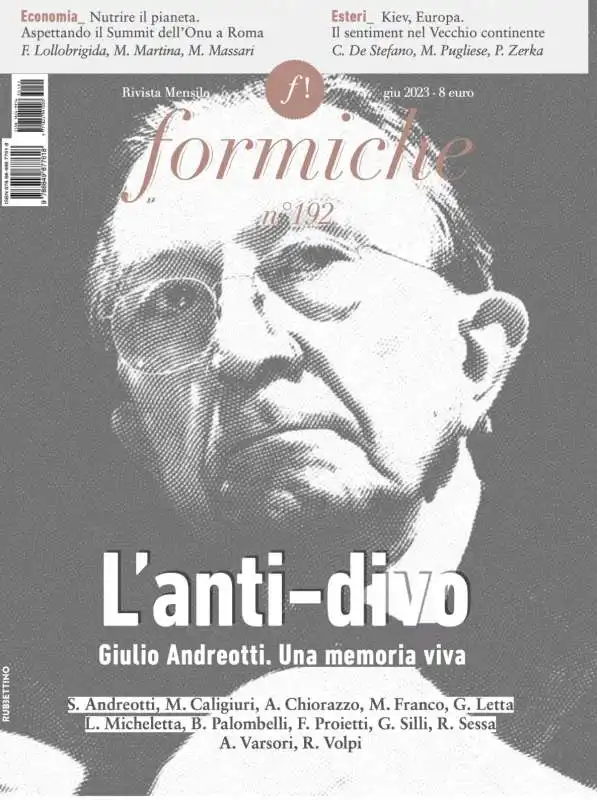 formiche   speciale su giulio andreotti 