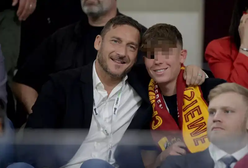 francesco e cristian totti 