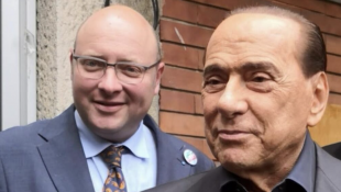 Giampaolo Berni Ferretti con silvio berlusconi