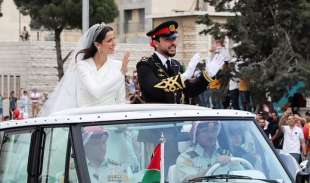 giordania, matrimonio del principe hussein di giordania con rajwa al saif 10