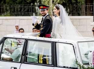 giordania, matrimonio del principe hussein di giordania con rajwa al saif 9