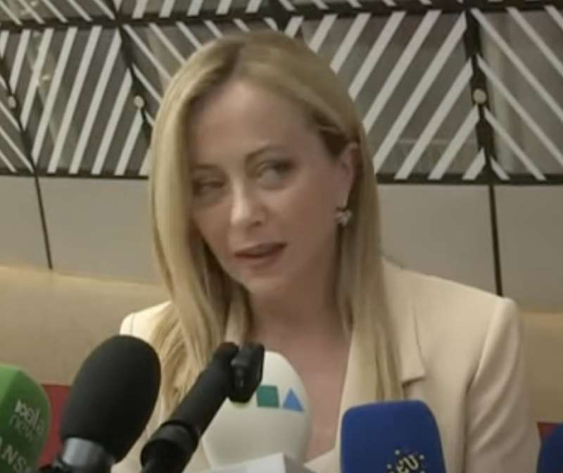 giorgia meloni al consiglio europeo 29 giugno 2023 8