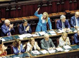 GIORGIA MELONI AL SENATO