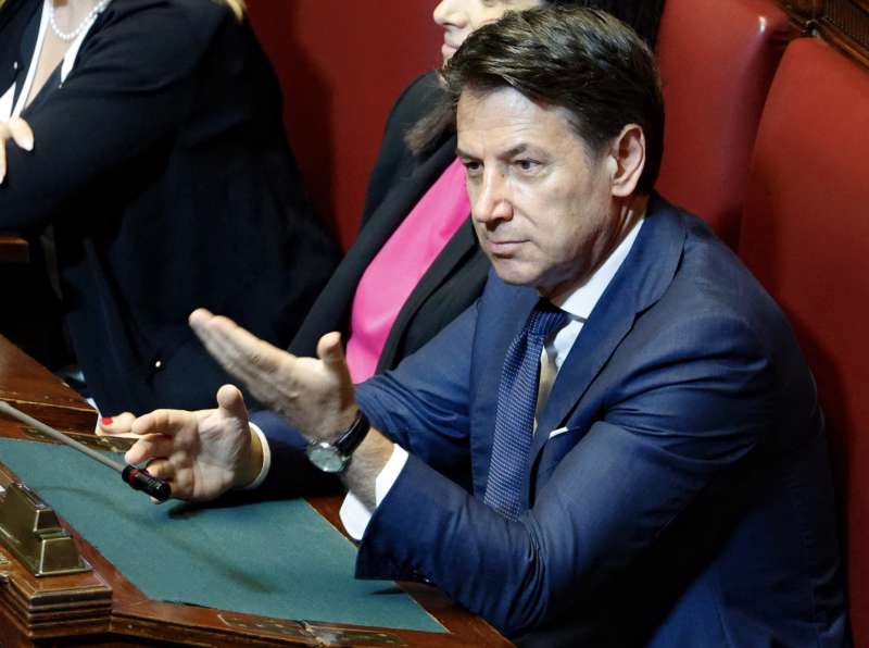 giuseppe conte alla camera