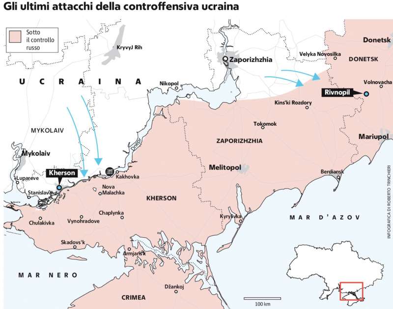 GLI ULTIMI ATTACCHI DELLA CONTROFFENSIVA UCRAINA - 27 GIUGNO 2023