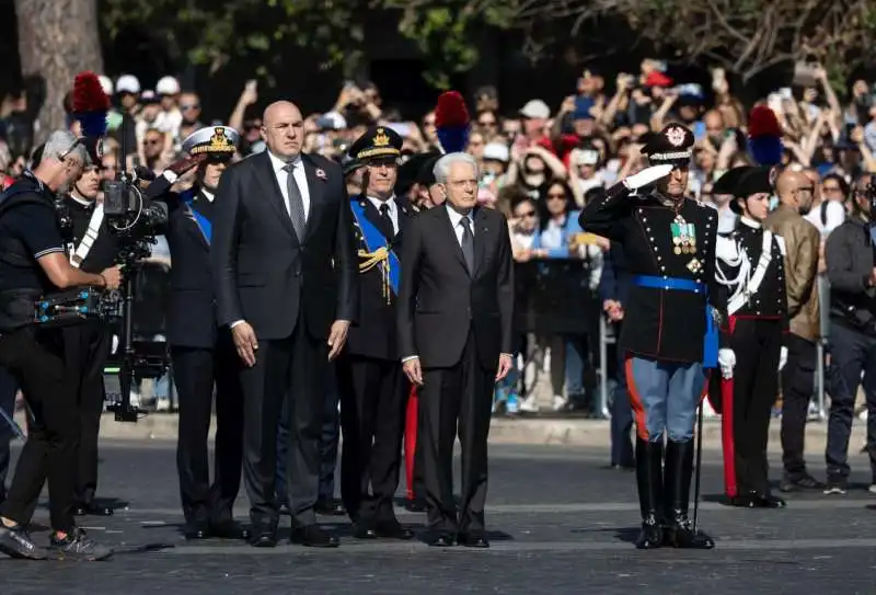 guido crosetto sergio mattarella   parata del 2 giugno 2023