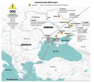 i danni climatici della guerra in ucraina dataroom 4