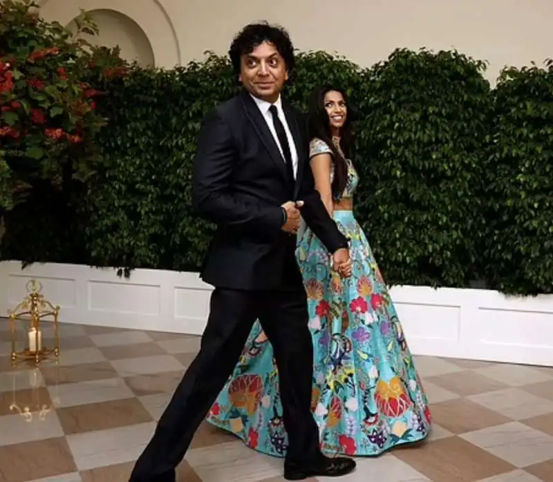 il regista m night shyamalan   cena di gala alla casa bianca 