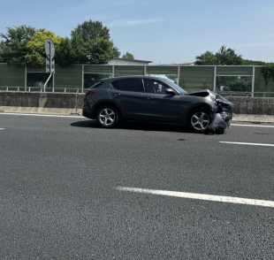 INCIDENTE CHE HA COINVOLTO GIUSEPPE CONTE IN AUTOSTRADA