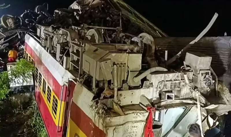 incidente ferroviario a balasore india 5