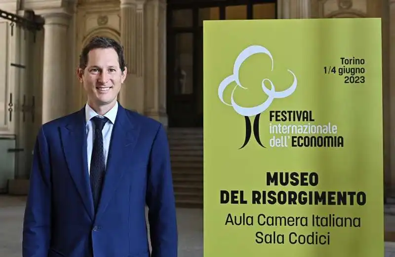 john elkann al festival dell economia di torino    2