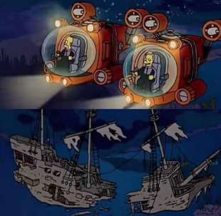la profezia dei simpson sul sommergibile titan 1