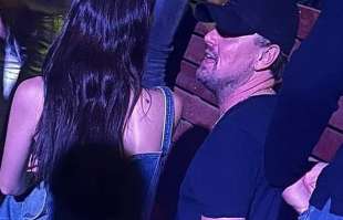 leonardo dicaprio bianca balti in discoteca in versilia