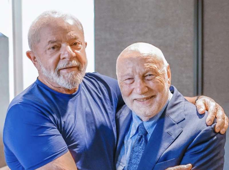 LUIZ INACIO LULA DA SILVA CON DOMENICO DE MASI