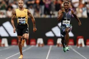 MARCELL JACOBS DIAMOND LEAGUE PARIGI