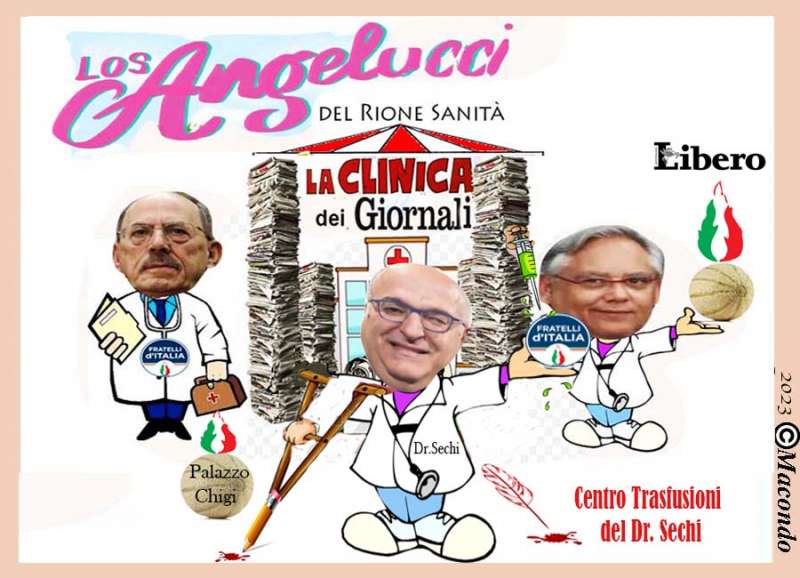 MARIO SECHI ANGELUCCI LIBERO – POSTER MACONDO