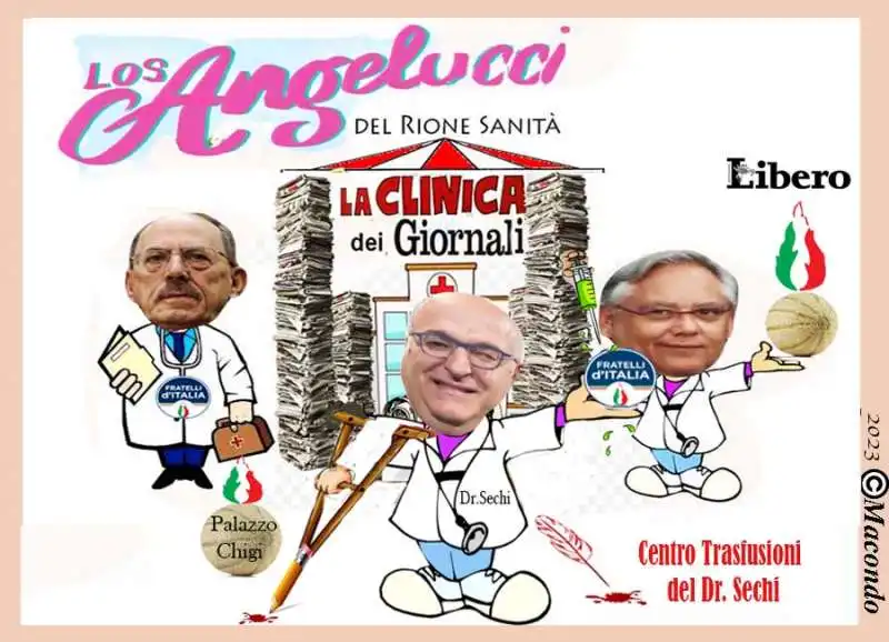 MARIO SECHI ANGELUCCI LIBERO – POSTER MACONDO

