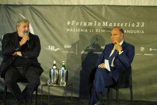 MICHELE EMILIANO E BRUNO VESPA