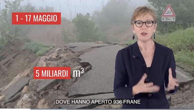 milena gabanelli alluvione in emilia romagna 2