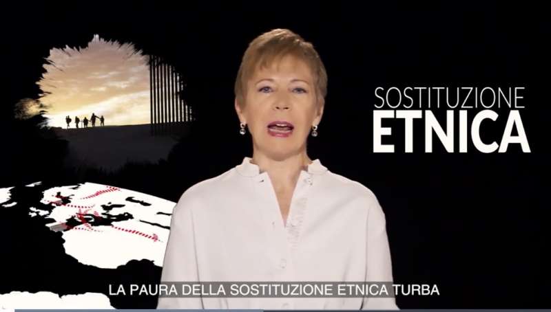 milena gabanelli sostituzione etnica 2