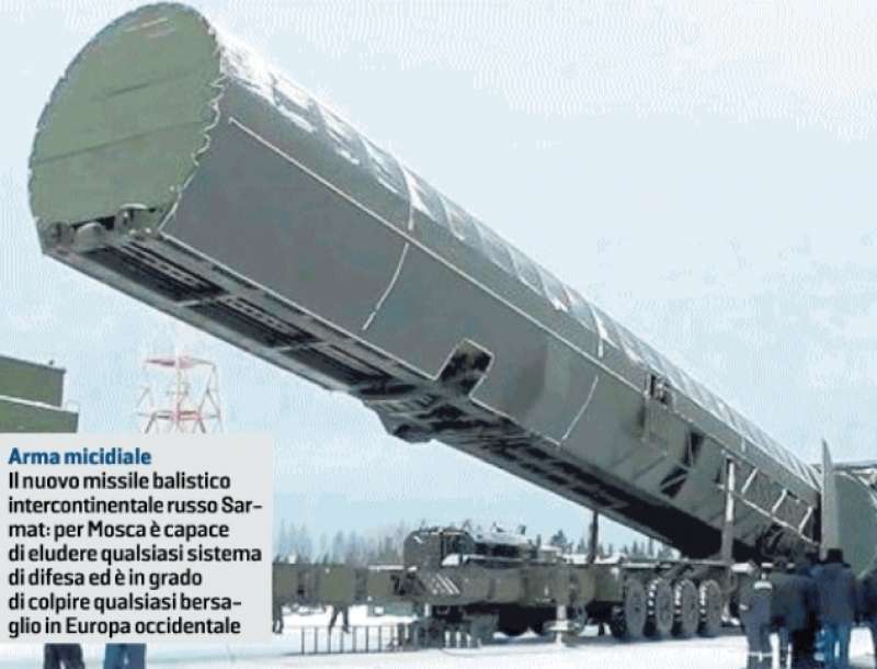 MISSILE SARMAT