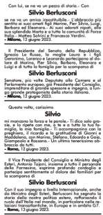 necrologi di silvio berlusconi corriere della sera 14 giugno 2023 1