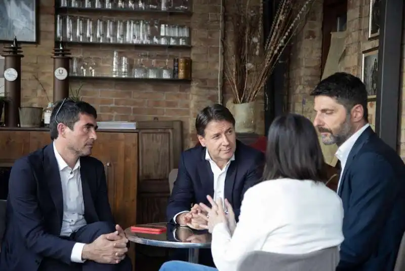 nicola fratoianni giuseppe conte elly schlein roberto gravina