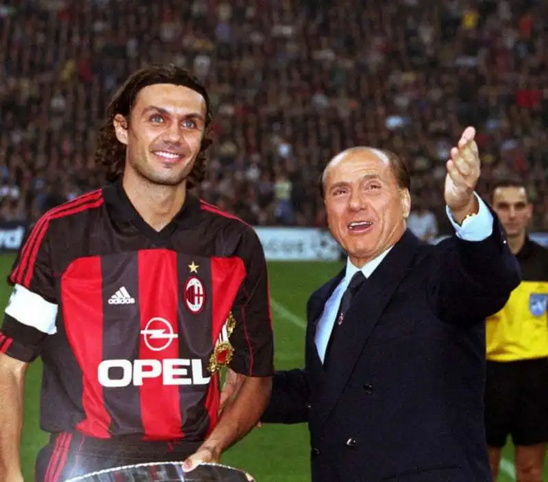 paolo maldini silvio berlusconi 