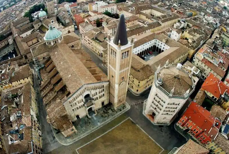 parma vista dall alto 