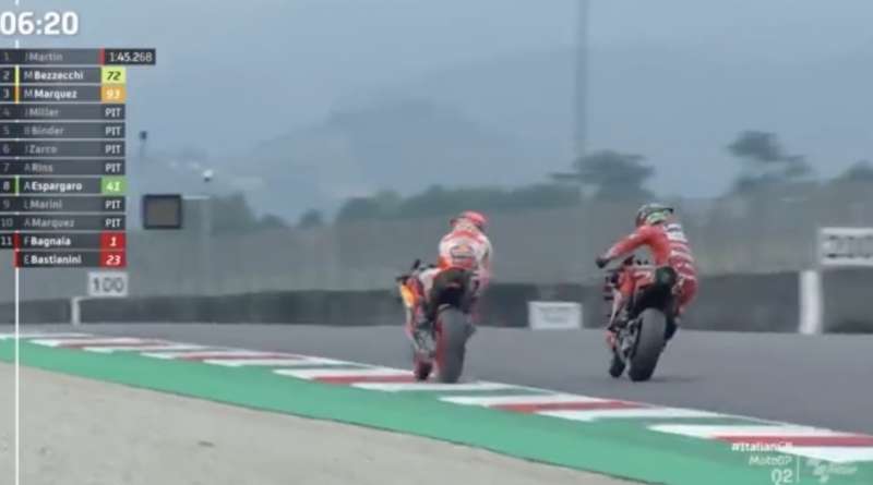 PECCO BAGNAIA MARC MARQUEZ