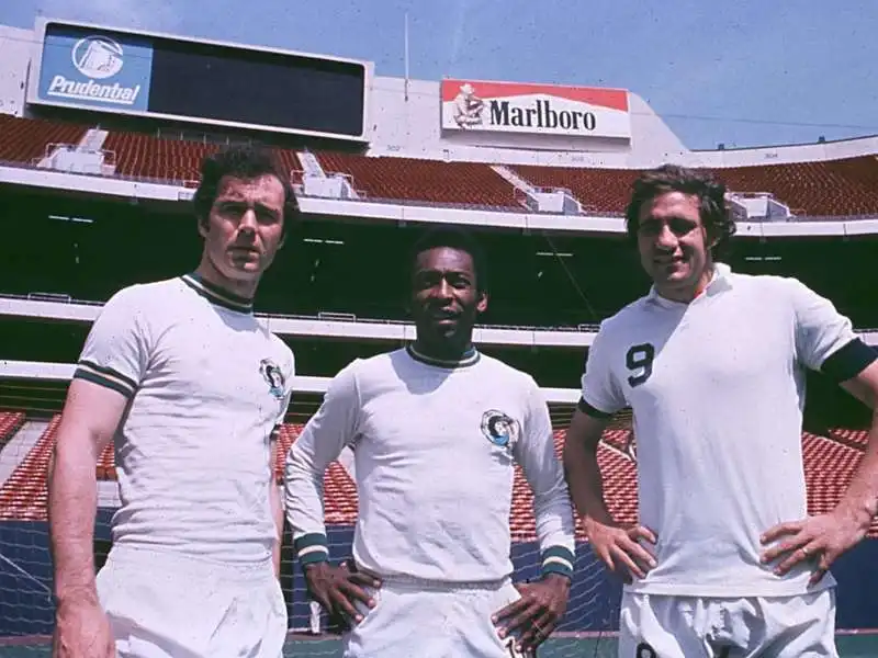 pele chinaglia beckenbauer 