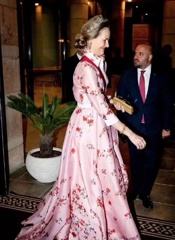 principessa sofia del lichtestein  al matrimonio del principe hussein di giordania con rajwa al saif    