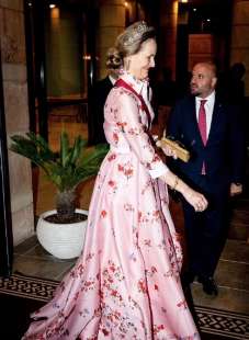 principessa sofia del lichtestein al matrimonio del principe hussein di giordania con rajwa al saif