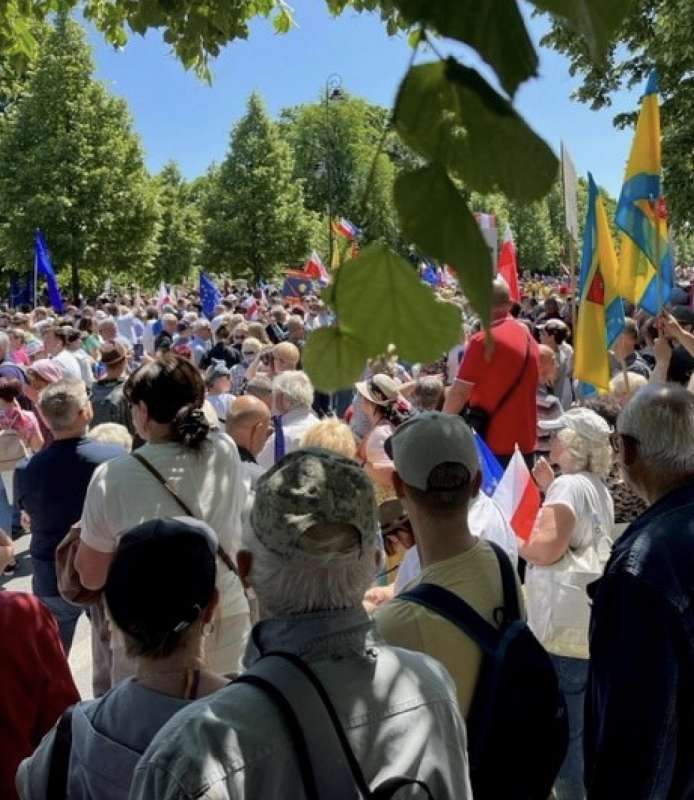 proteste contro il governo in polonia 15