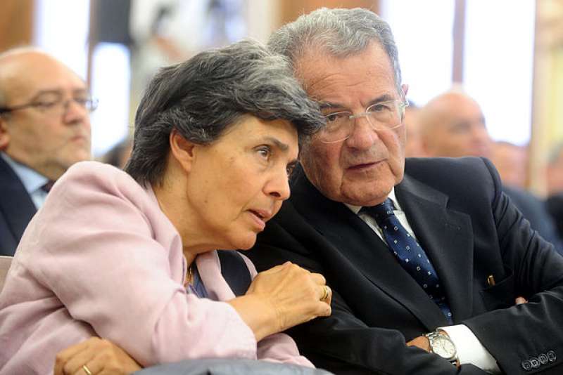 romano prodi e flavia franzoni