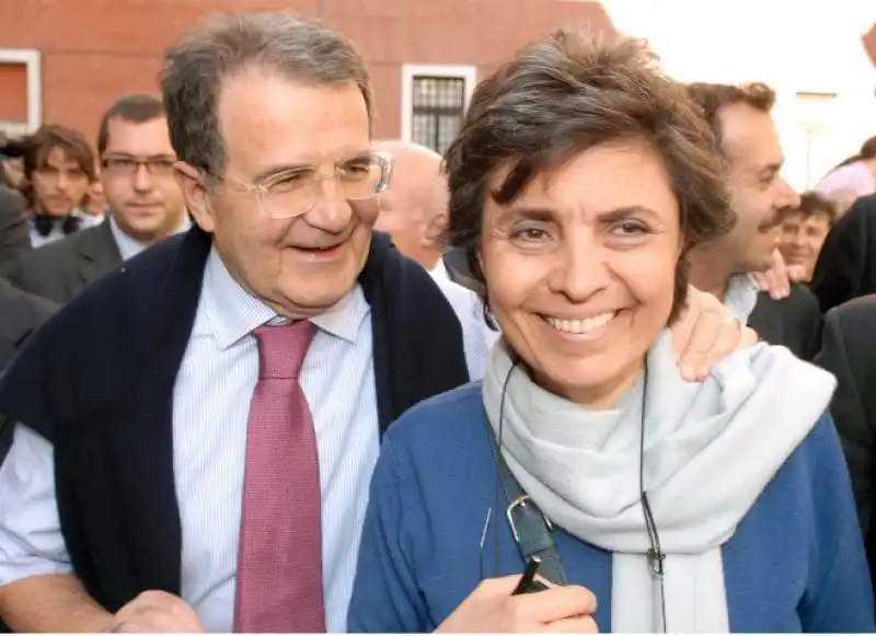 romano prodi e flavia franzoni